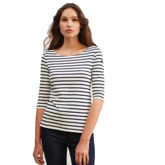 Saint James Tops - Saint James Garde Cote Nautical Striped  Top